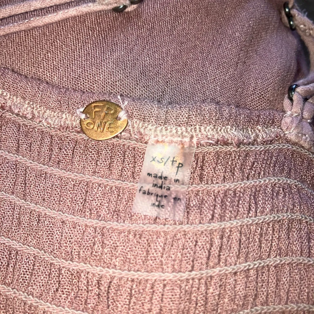 Free People Womens Rose Pink Adella Maxi Slip Lace Dress - Image 7