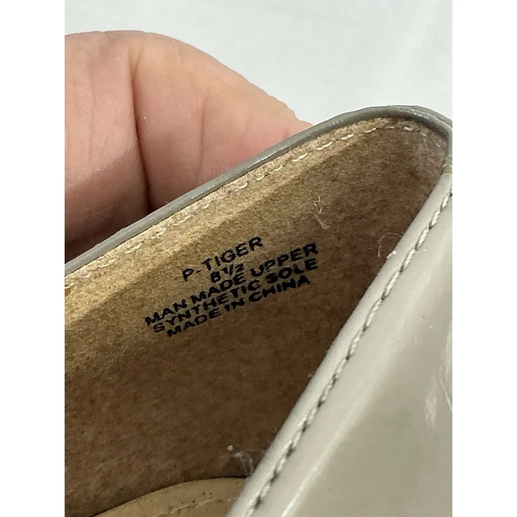 Woman Steve Madden Tiger Platform Pumps 8.5 Multicolor Stiletto Heel Ankle Strap - Image 7