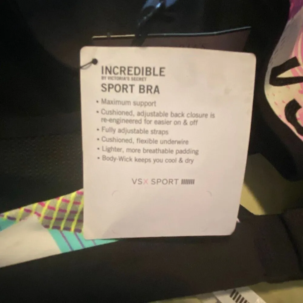 Victoria’s Secret sports bra, Incredible sports bra, size 34B - Image 7