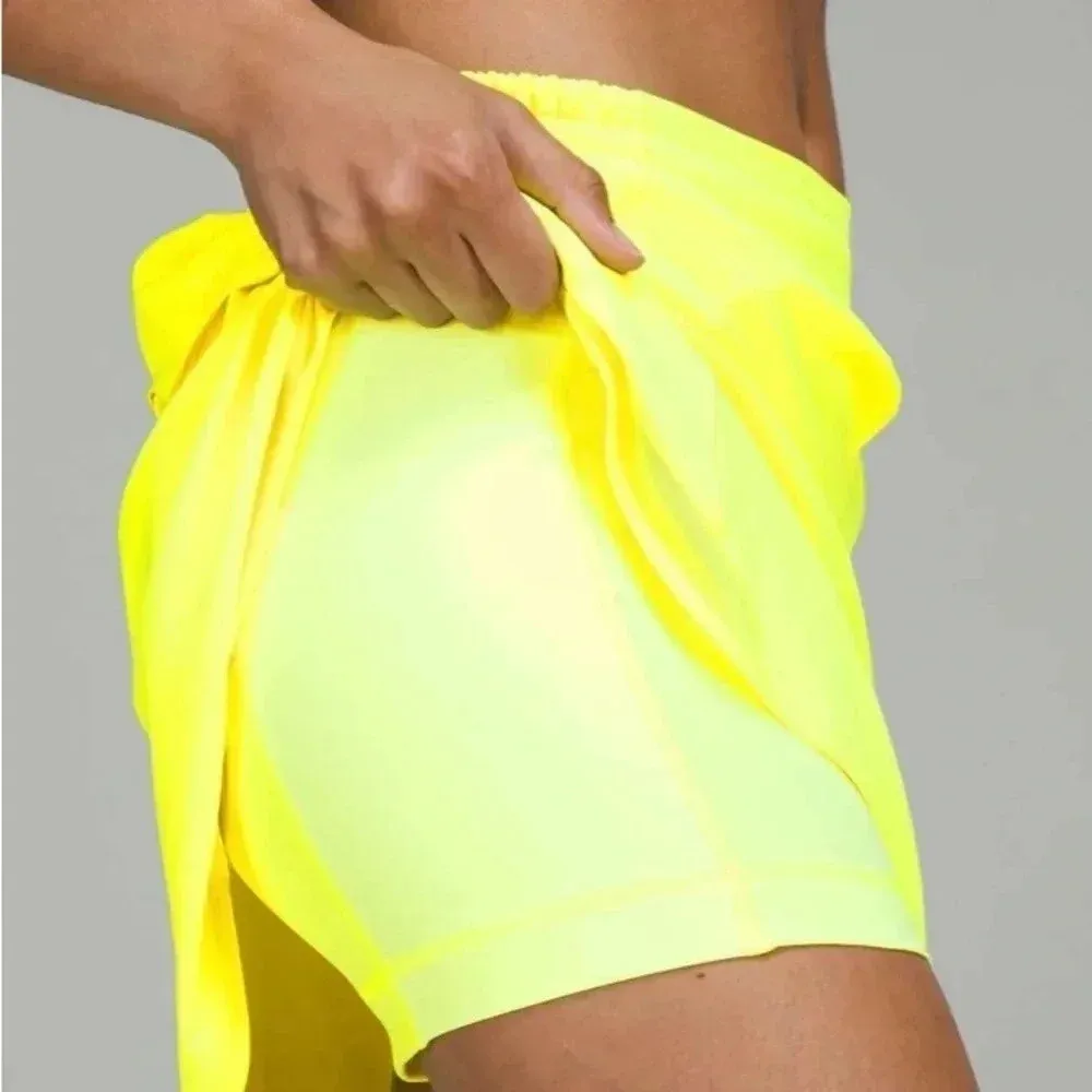 Lululemon Hotty Hot High-Rise Skirt
Highlight Yellow Women’s Size 4 NWT - Image 2