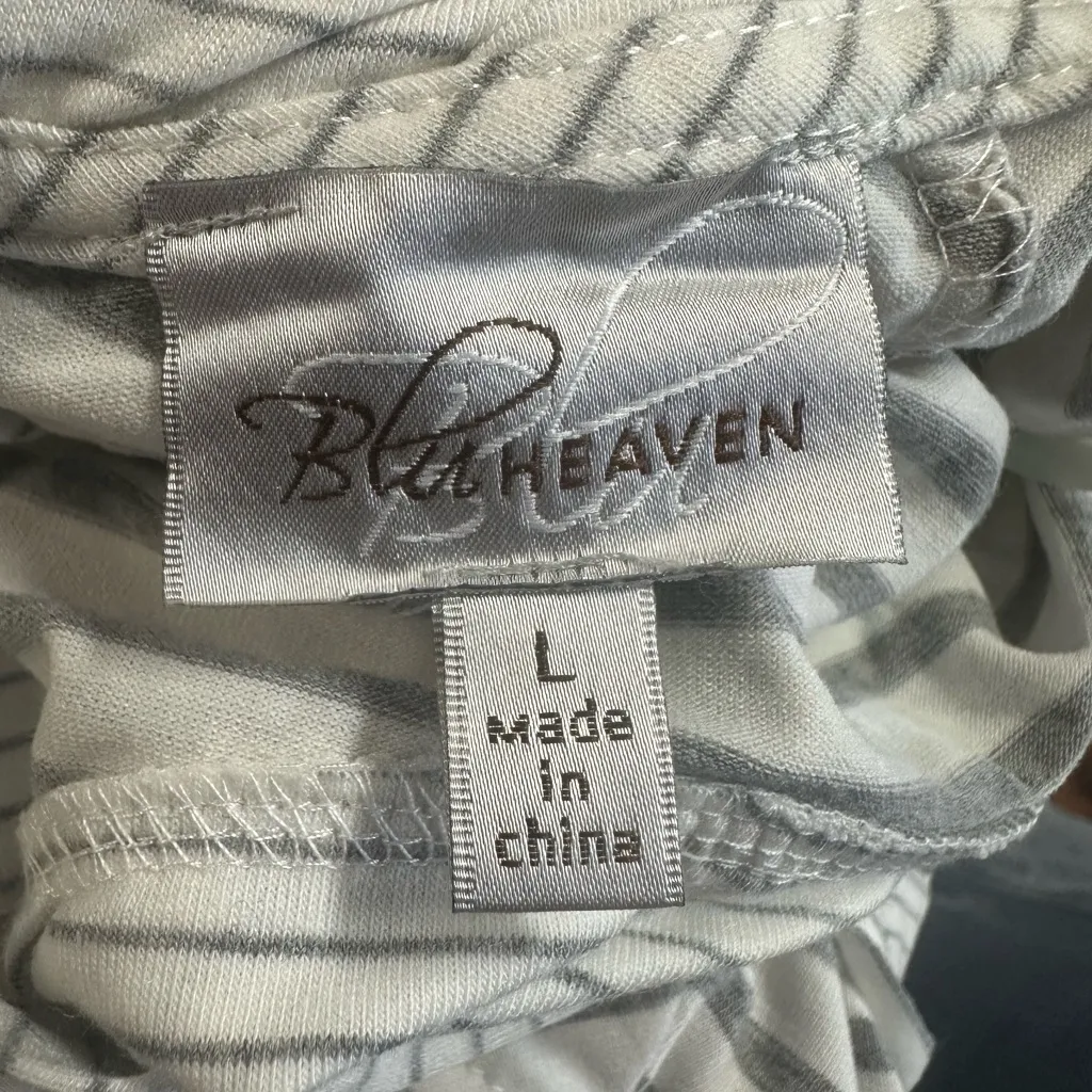 Striped Ruffle Hem top - Image 3