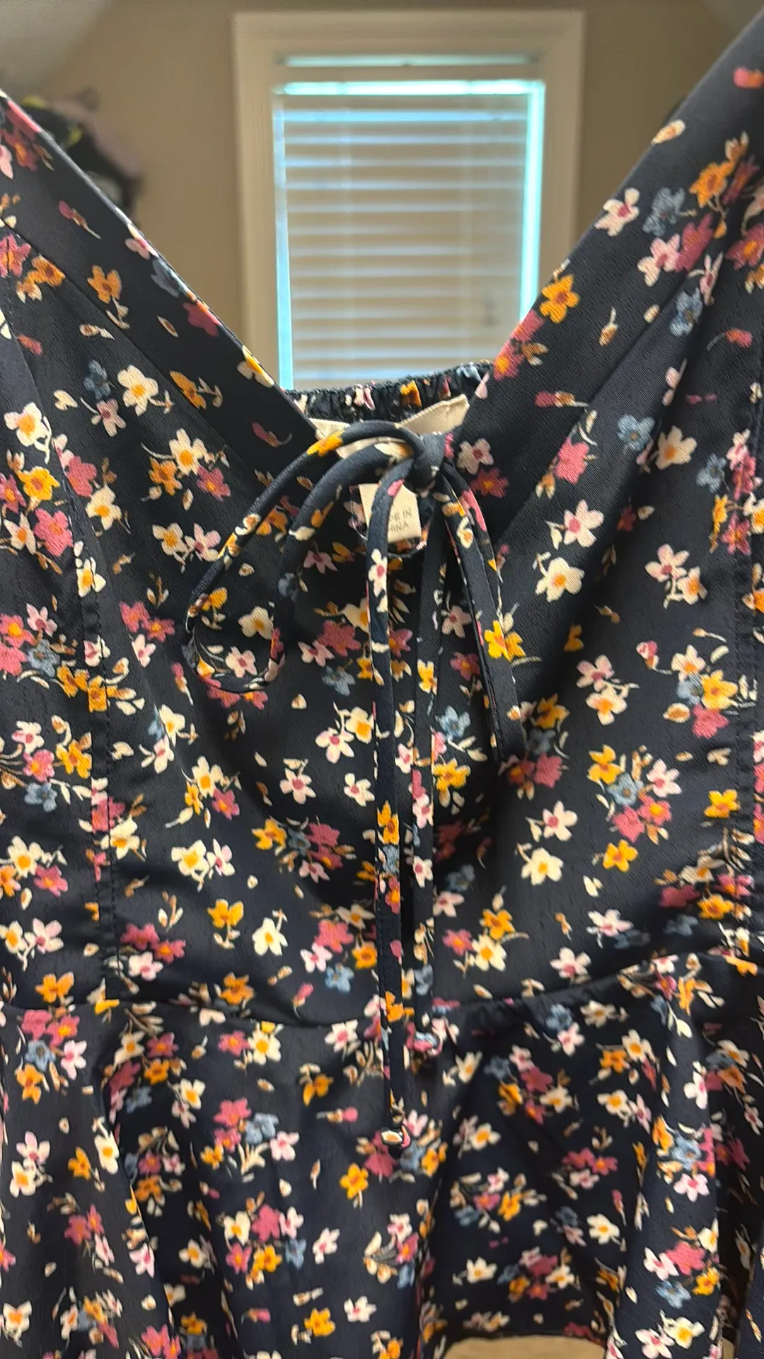 Blue Floral Tank  - Image 4