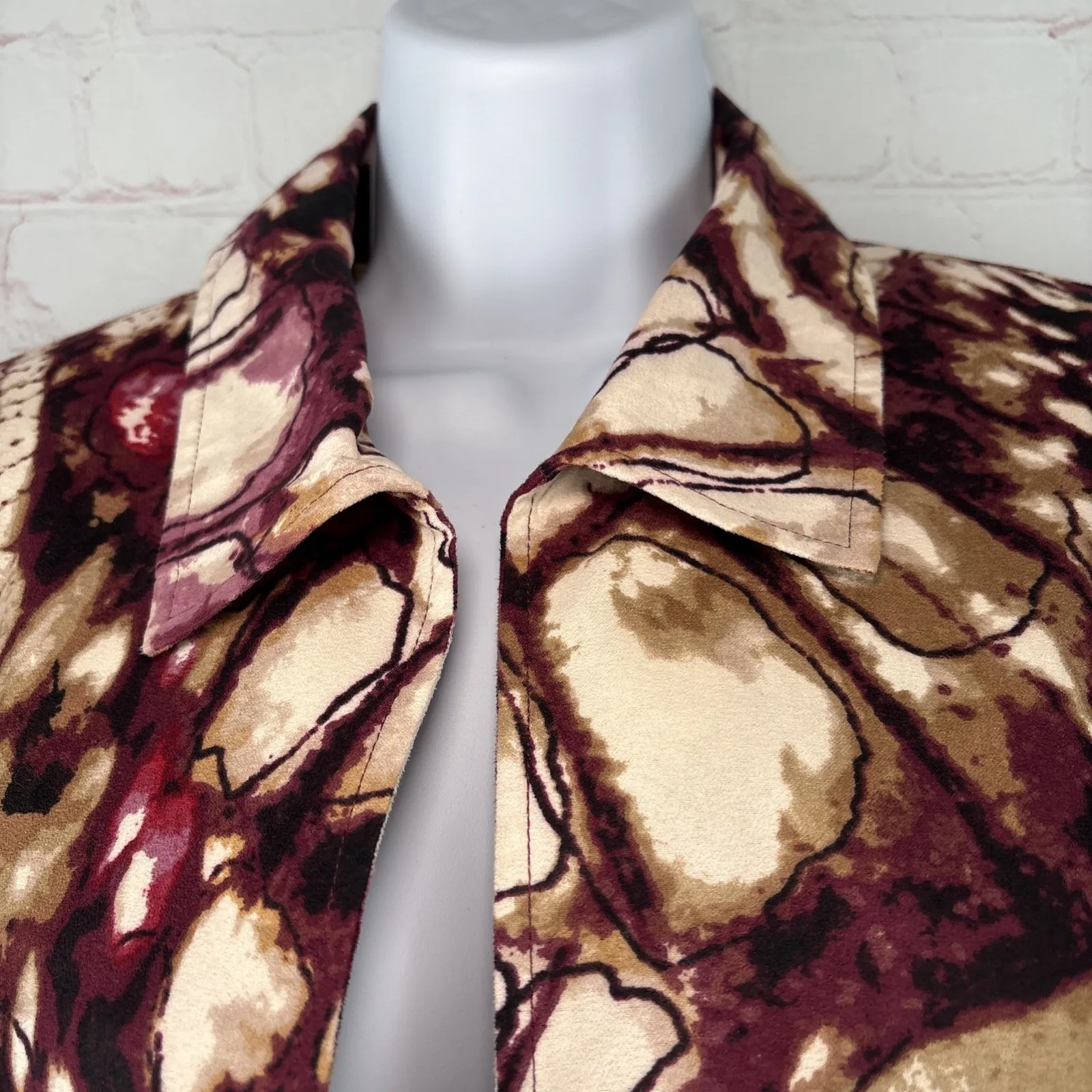 alfred dunner womens open face jacket, size‎ 12. 3/4" sleeves - Image 3