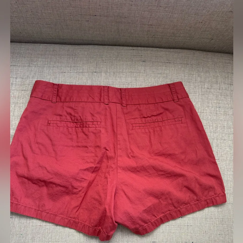 New J. Crew women Red Women's shorts size 4 - Image 3