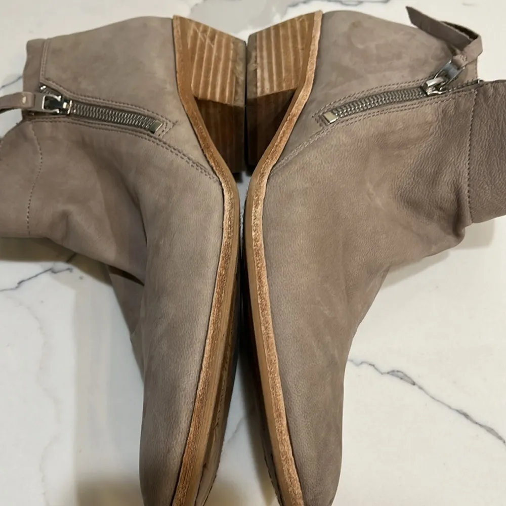 Sam Edelman “Packer” putty colored leather booties - Image 8