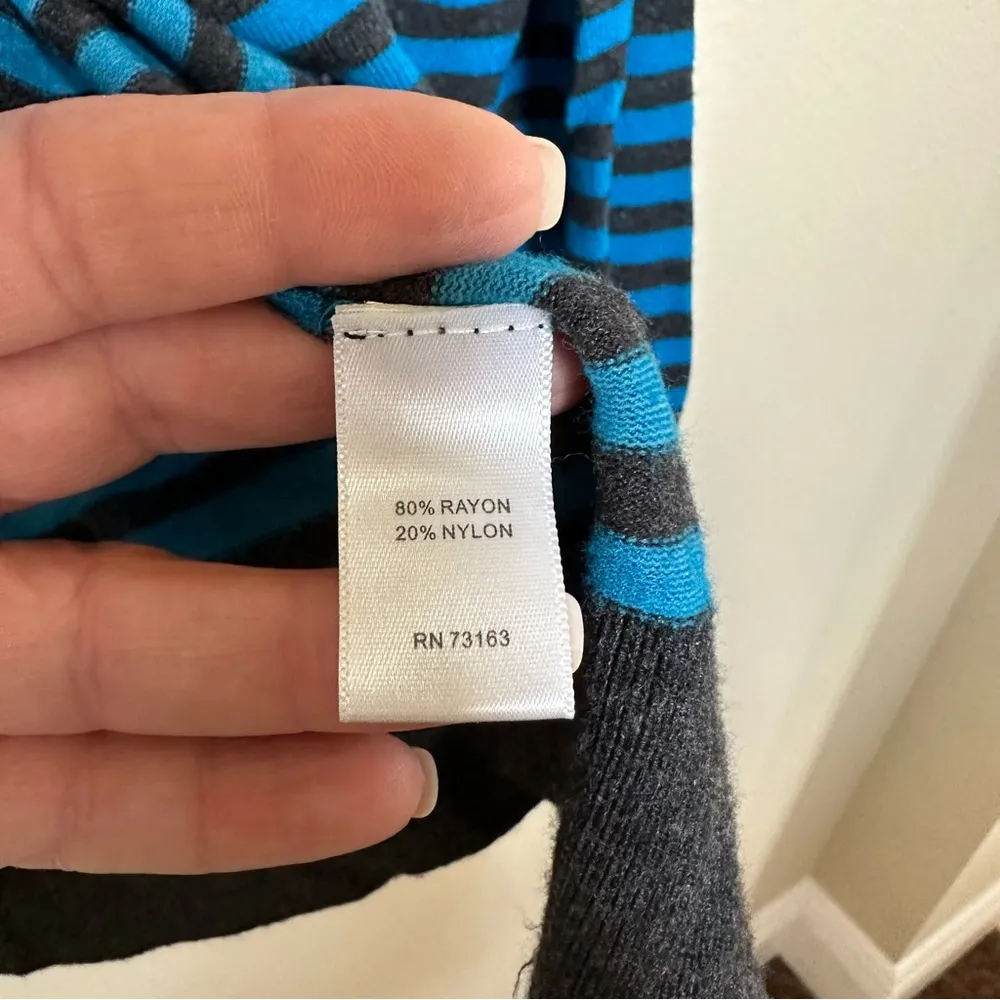 ❤️Cable & Gauge striped cardigan Large EUC CLEARANCE - Image 3