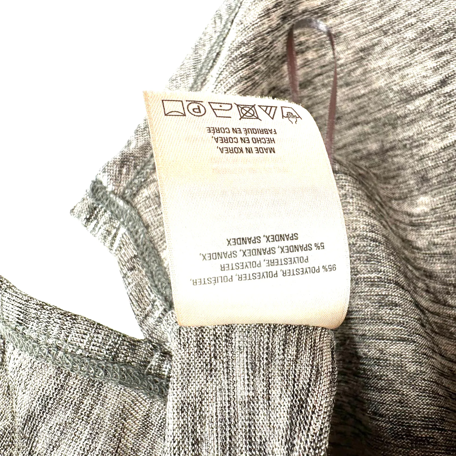 by Anthropologie size‎ XS short sleeve blouse gray metallic - Image 7