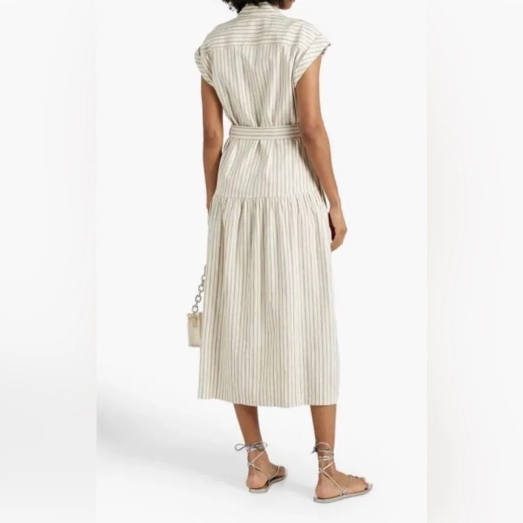 DEREK LAM 10 CROSBY Laurel A Line Shirt Dress | Size 6 - Image 2