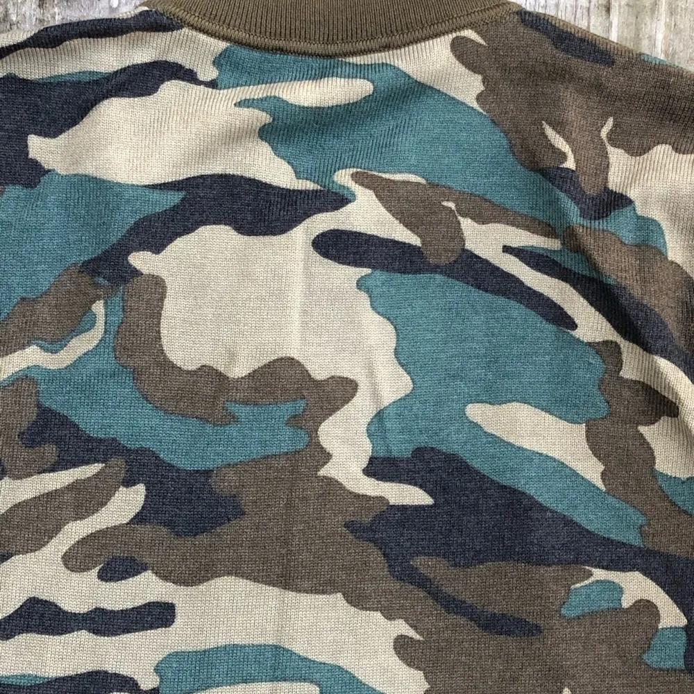 🌺🌺J.Crew knitted camo bomber cardigan 🌺🌺 - Image 7