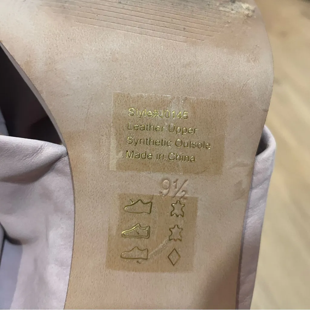 Madewell Sari crisscross Sandal- size 9 1/2 Antique Purple - Image 7