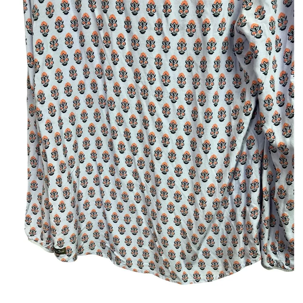 Matilda Jane Adventure Begins Delicate Topiary Light Purple Top Paisley Large - Image 10