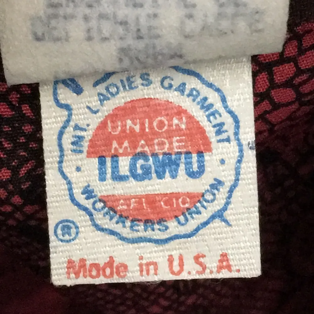 FINAL MARKDOWN Elegant Lisa 2 Red Patterned vintage Dress 14 - Image 13