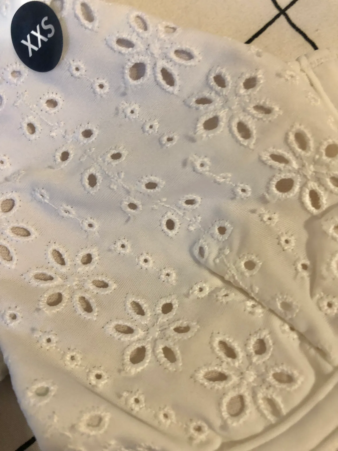 Hollister Hosister White Bikini Top  - Image 4