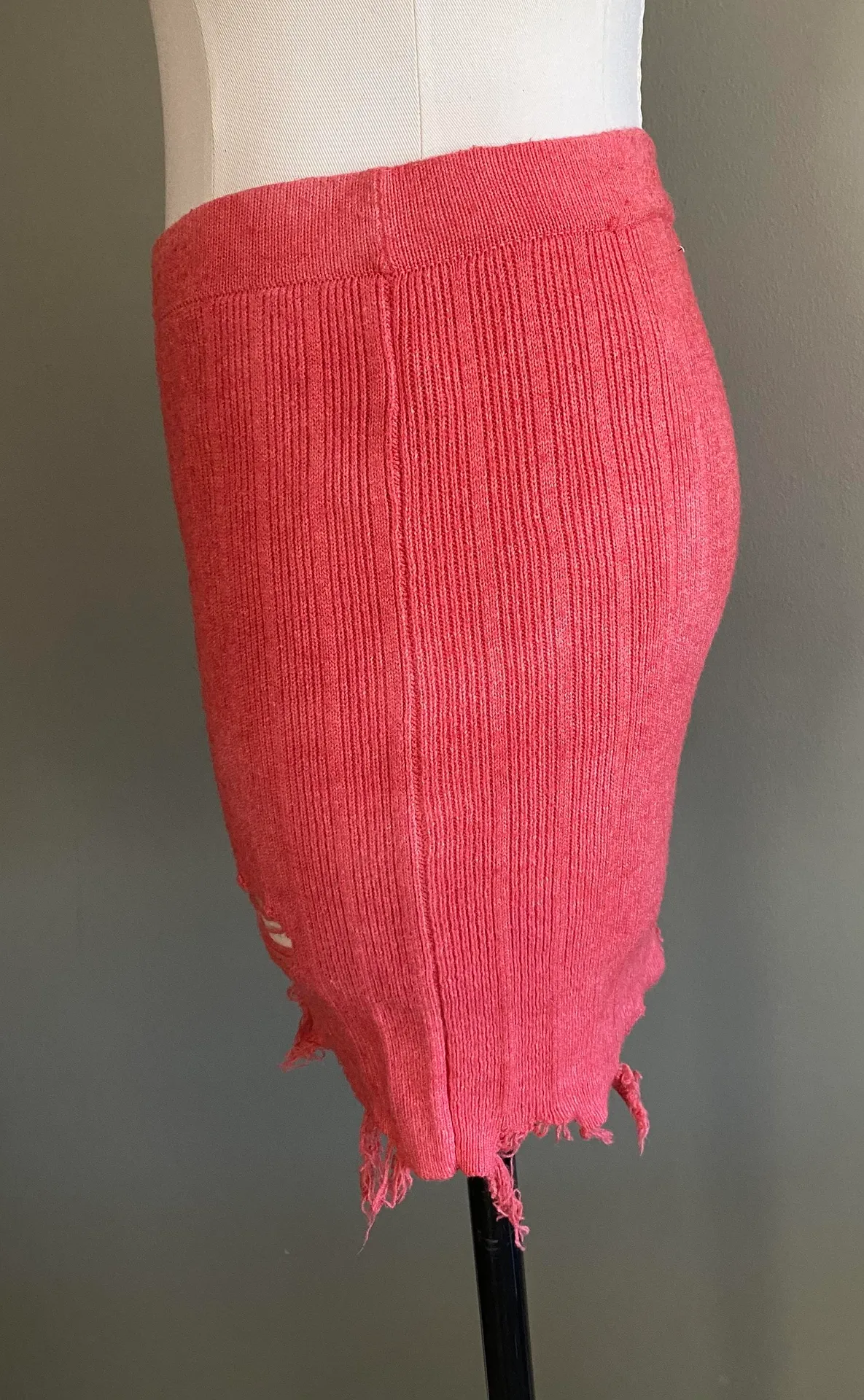 Hand Dyed Mini Skirt - Image 2