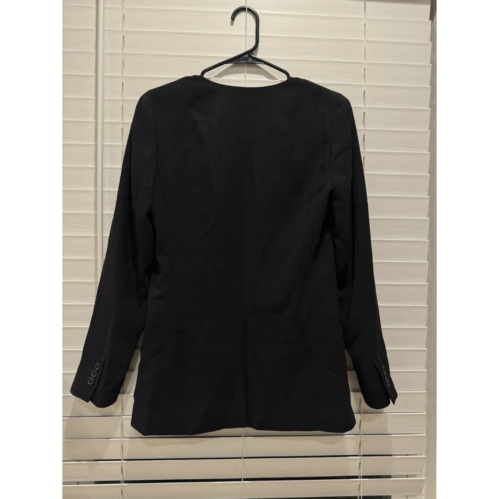 NEW J.Crew French Girl Double Breasted Blazer Black - Size 0 Dark‎ Academia Work - Image 9