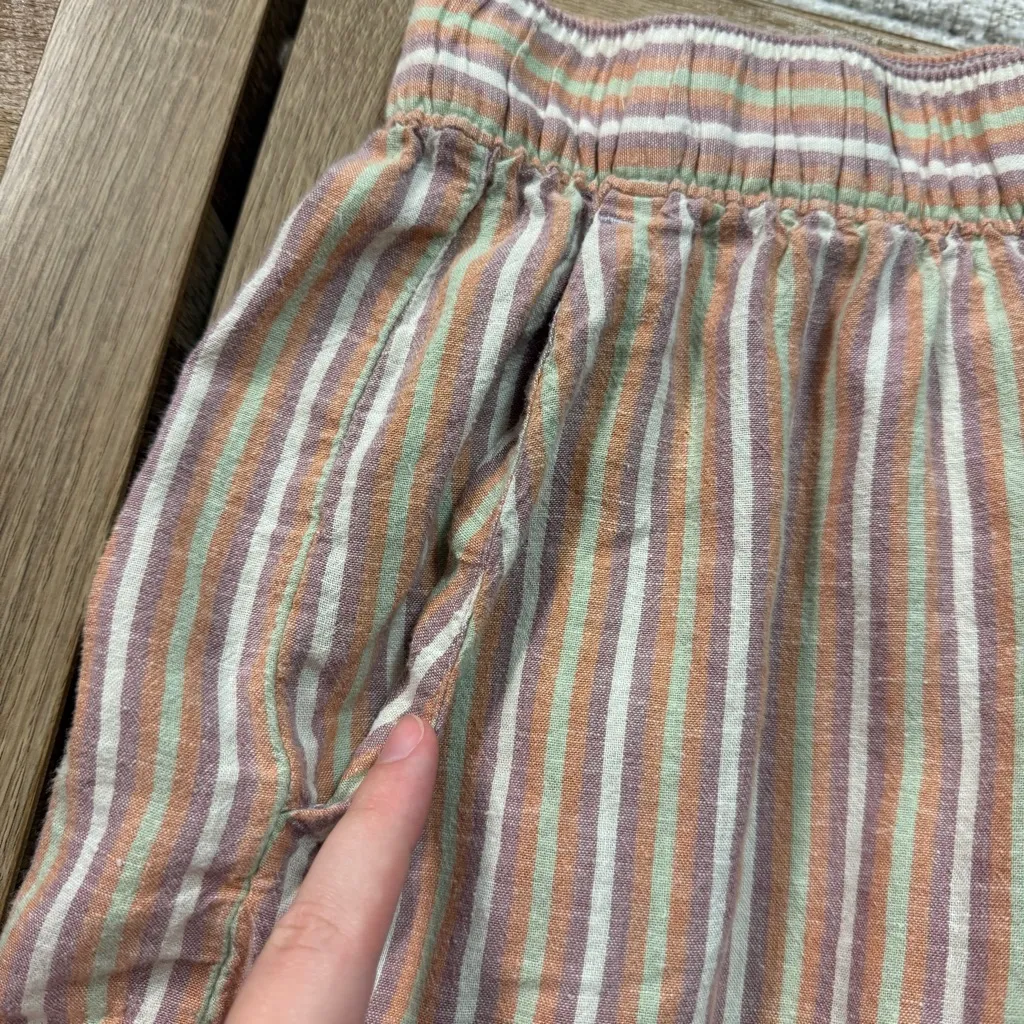 Patagonia Women's Garden Island Pull On Striped Shorts in Evening Mauve Size XS - Image 6