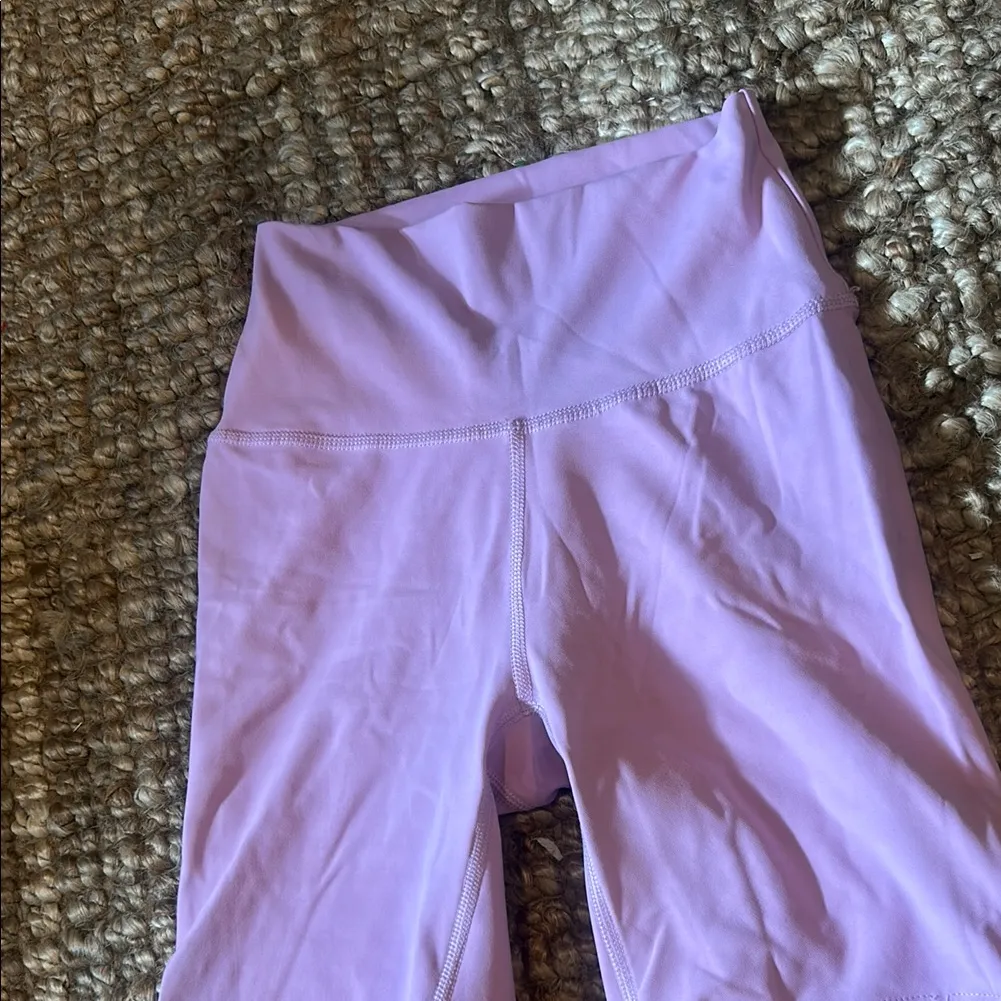 Outdoor Voices Pinkish‎ Purple Nylon Spandex Biker Shorts Size XS - Image 4