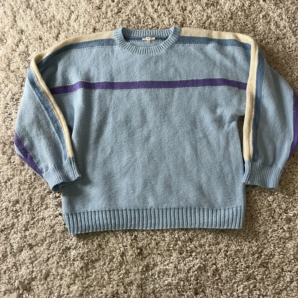 Cozy, Like New, Blue Sweater - Image 2