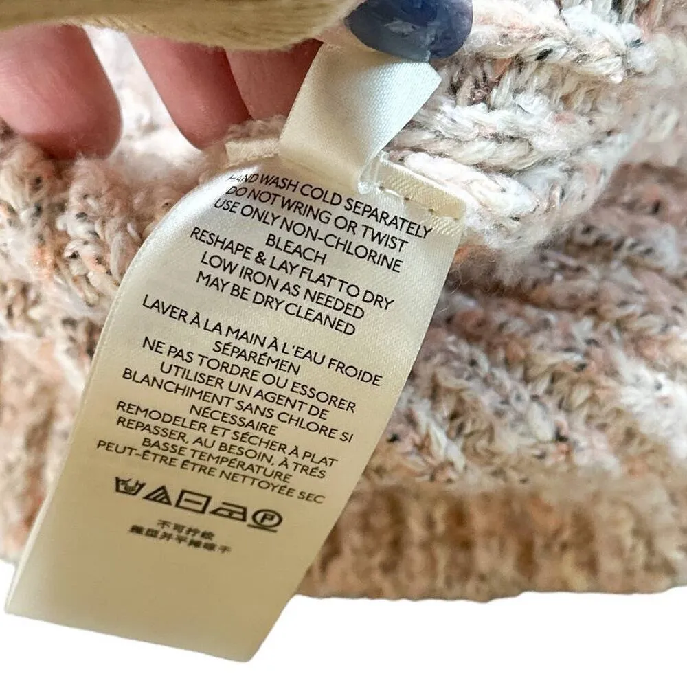 Free People Forever Fair Isle Long Sleeve Sweater Mini Dress Strawberry Small - Image 10