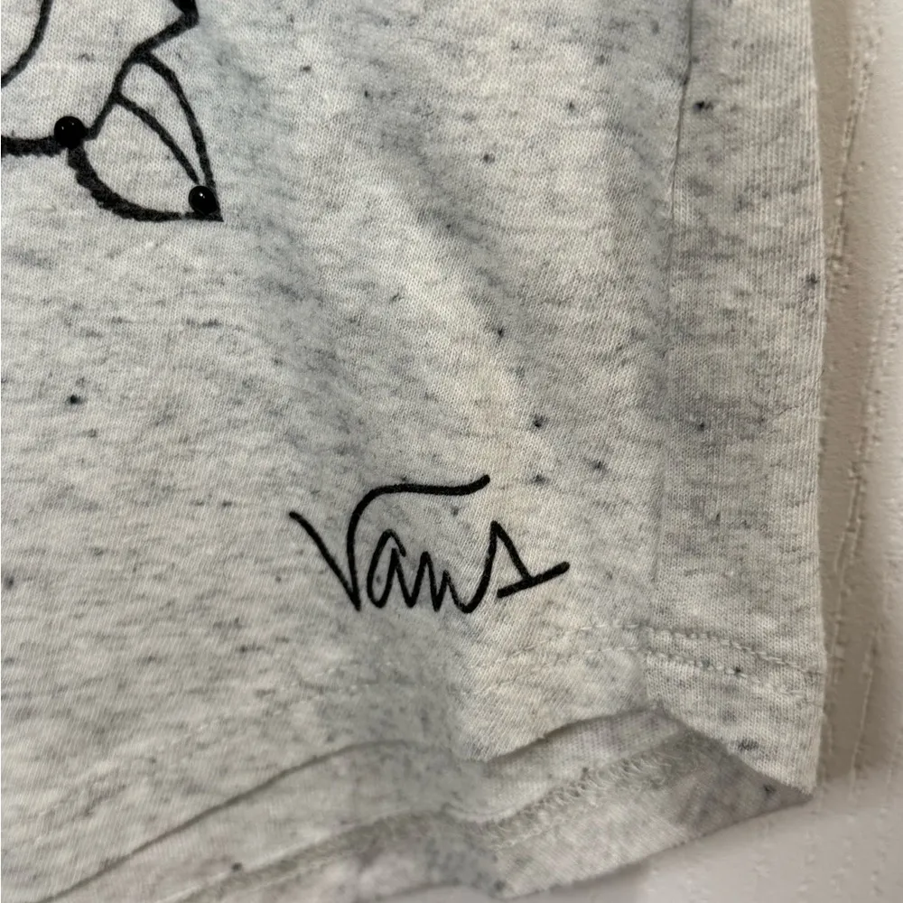 Vans Gray Fitted Graphic T-Shirt - Image 2