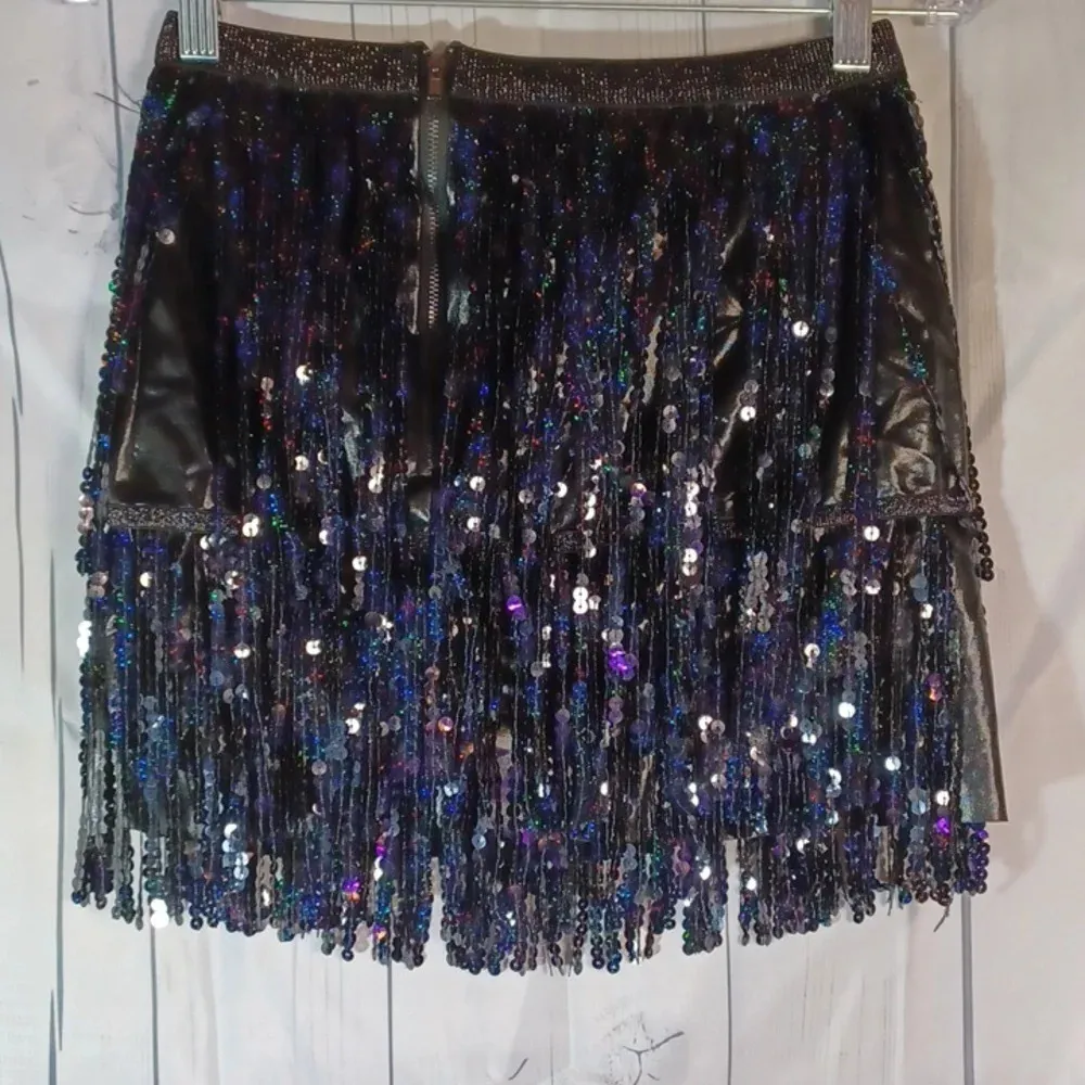 Dance skirt with tassels Black Size 8 - Image 5
