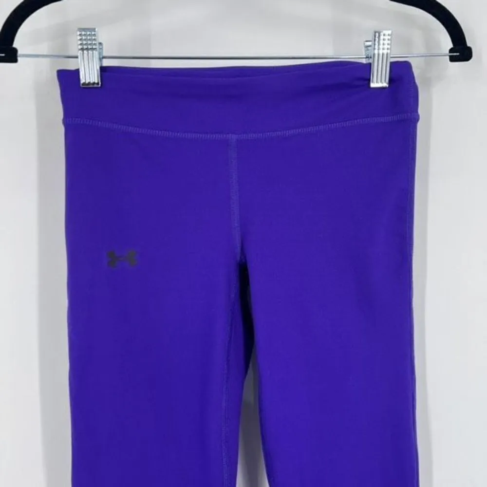 Under Armour Women's Low Rise Training Yoga‎ Legging Pants Royal Blue Size XS - Image 3