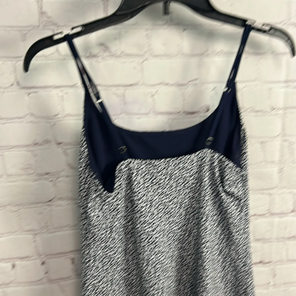 Abercrombie & Fitch navy blue printed active dress skort lined size XS Tall - Image 6