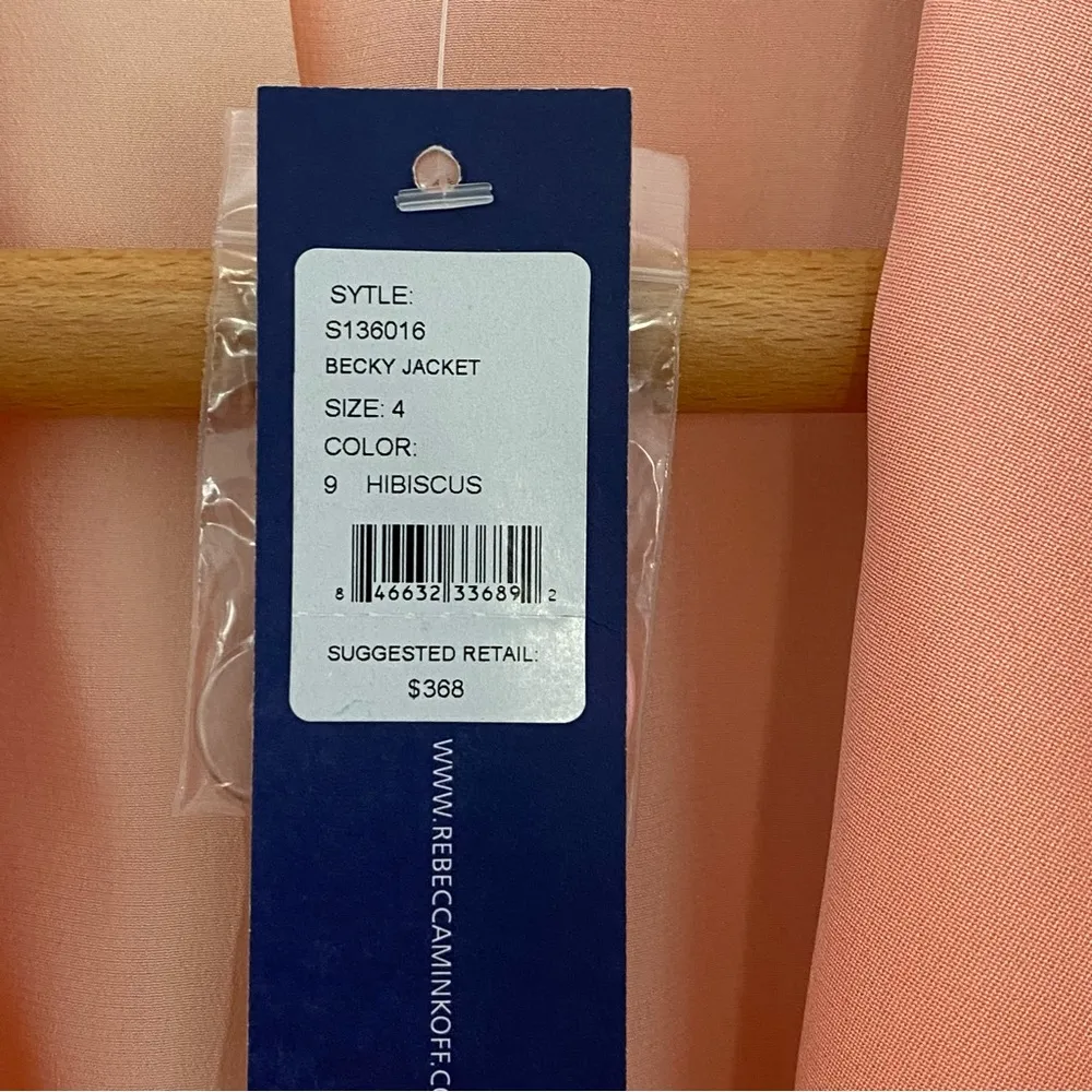 NWT Rebecca Minkoff Becky Silk Jacket - Image 8