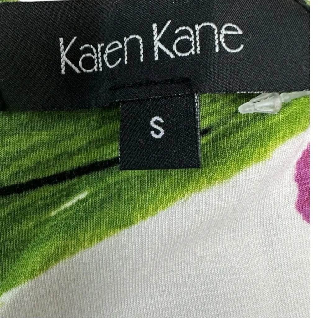 Karen Kane Tropical Print Causal Midi Dress Size S - Image 6