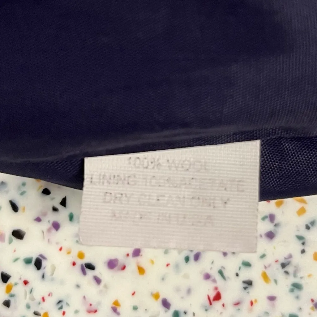 Rebecca Taylor Purple Wool A-Line Skirt Women’s Size 8 Career Office Business - Image 6