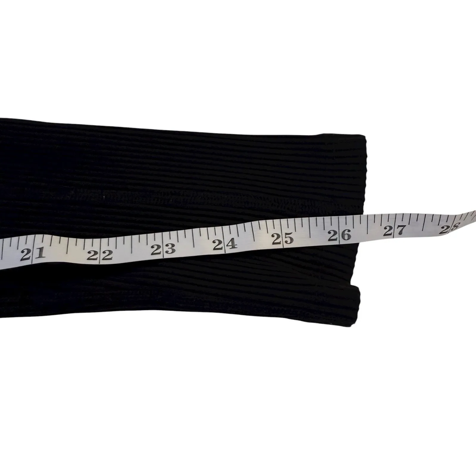 Year Of Ours Black Ribbed‎ Football Lace - Image 12