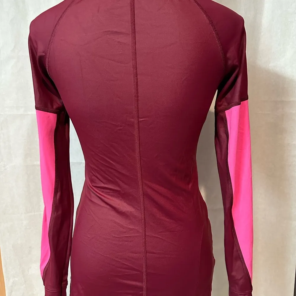 Victoria's Secret Maroon and Pink Jacket - Image 7