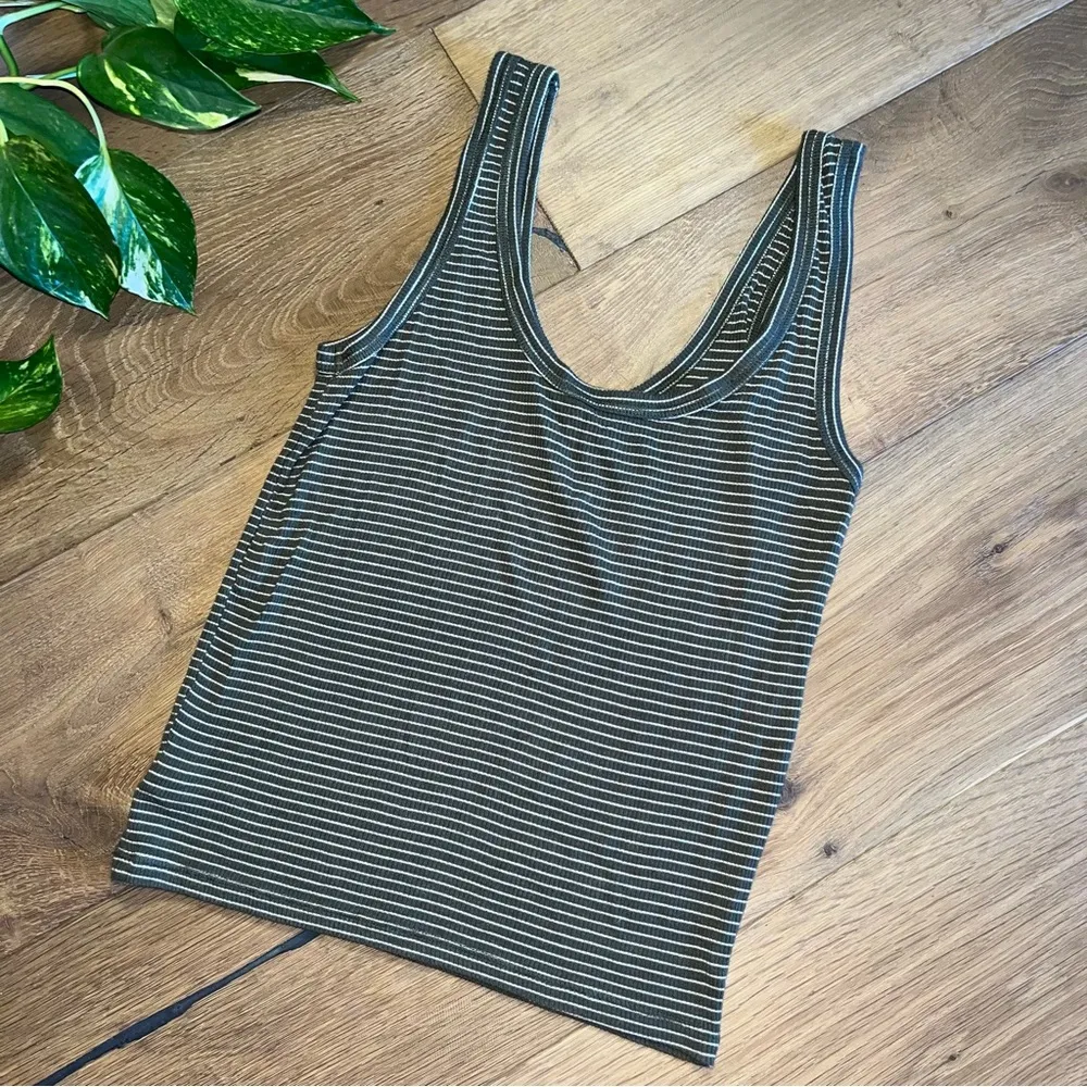 AE Ribbed Soft and Sexy Striped Tank - Image 2