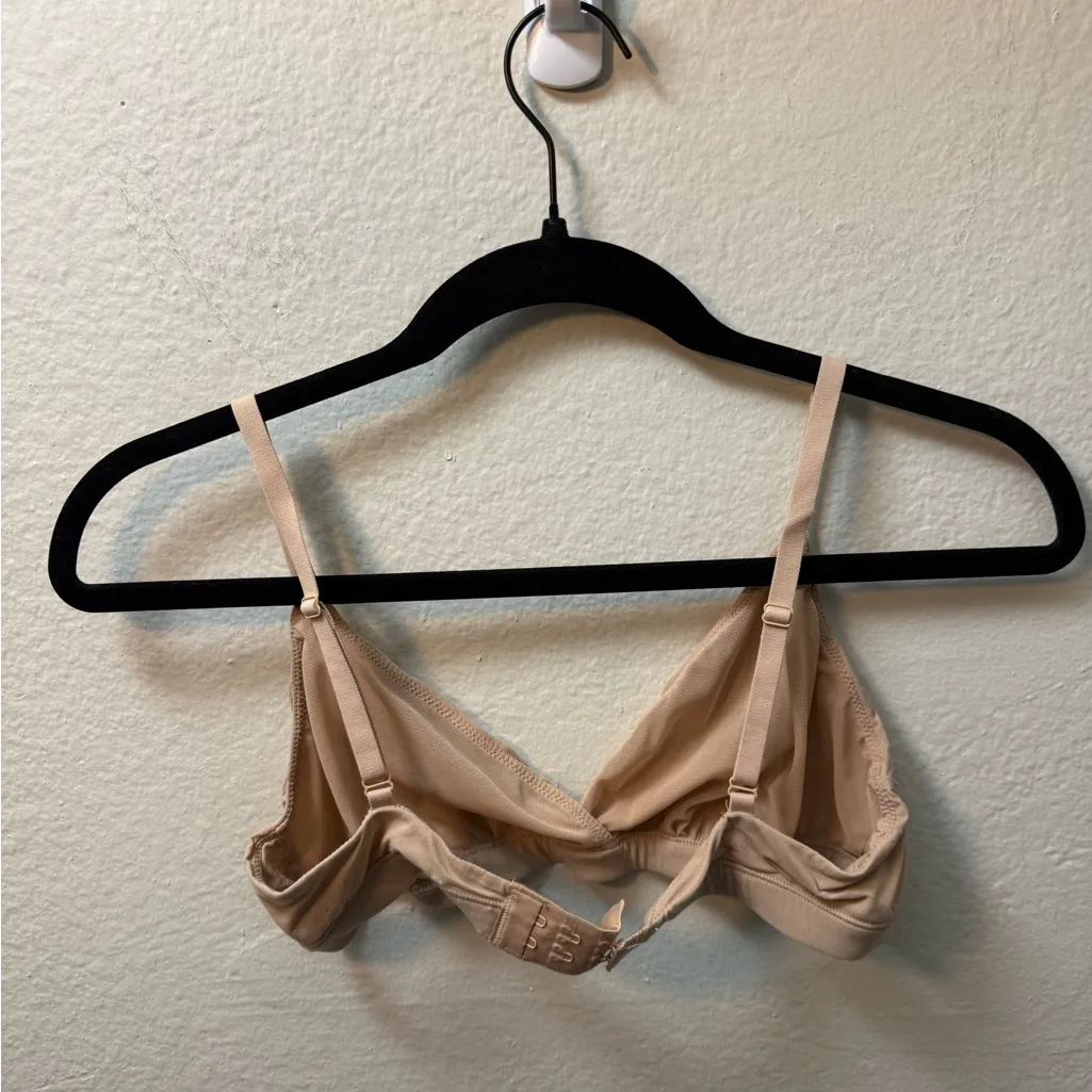 Skims Fits Everybody Triangle Bralette Size M Creme Tan Intimates Size M - Image 3
