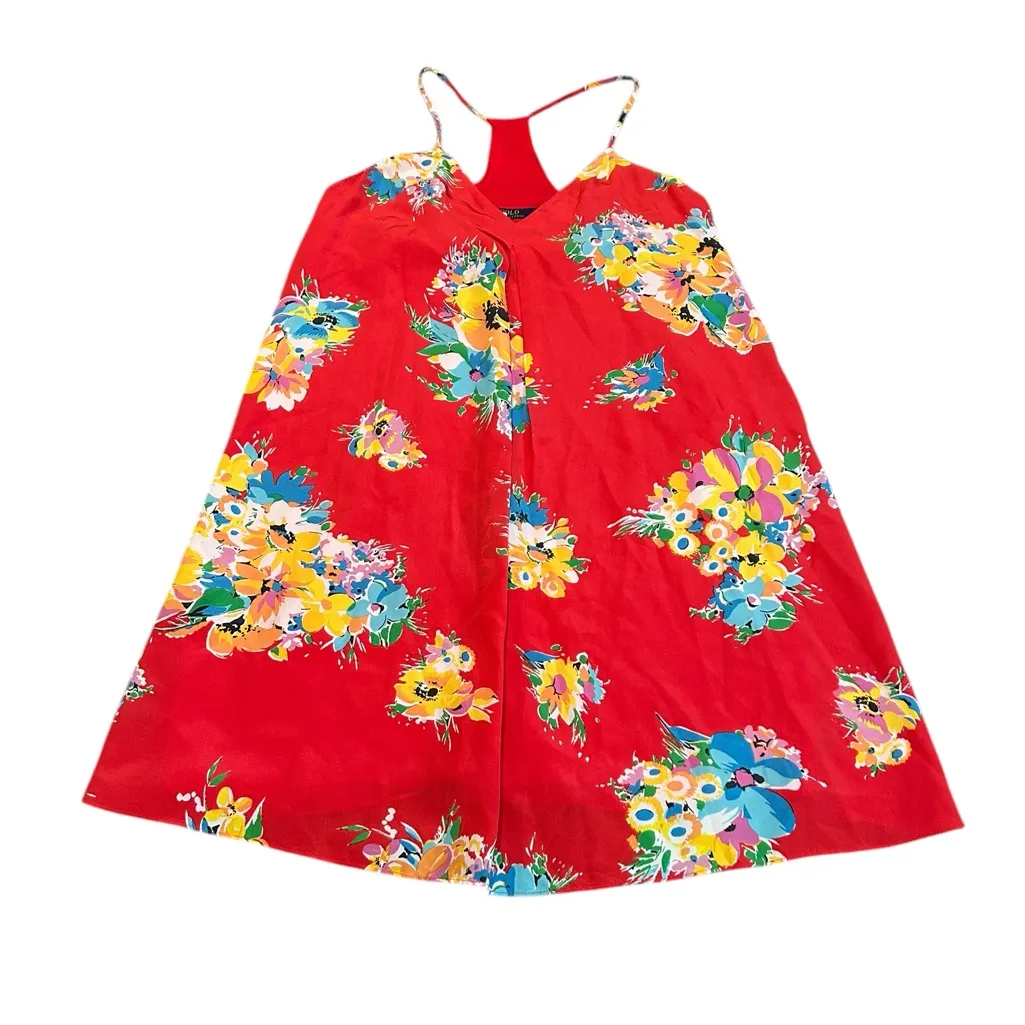 POLO RALPH LAUREN silk mini dress - Image 3