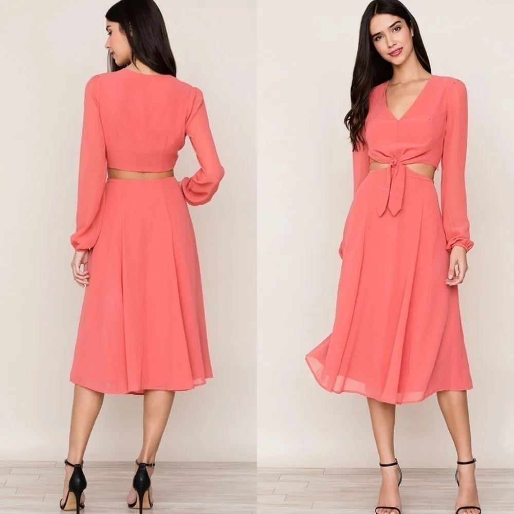 NWT Yumi Kim‎ Open Heart Dress in Saffron Small - Image 3