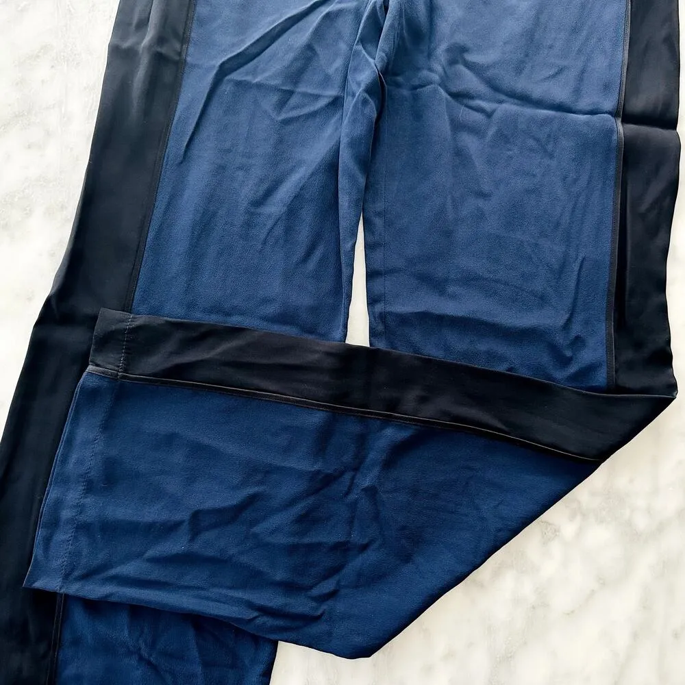 Rag and Bone  Rosa Silky Jumpsuit 4 NWT Navy/Black Spaghetti Strap Summer Wedding - Image 5