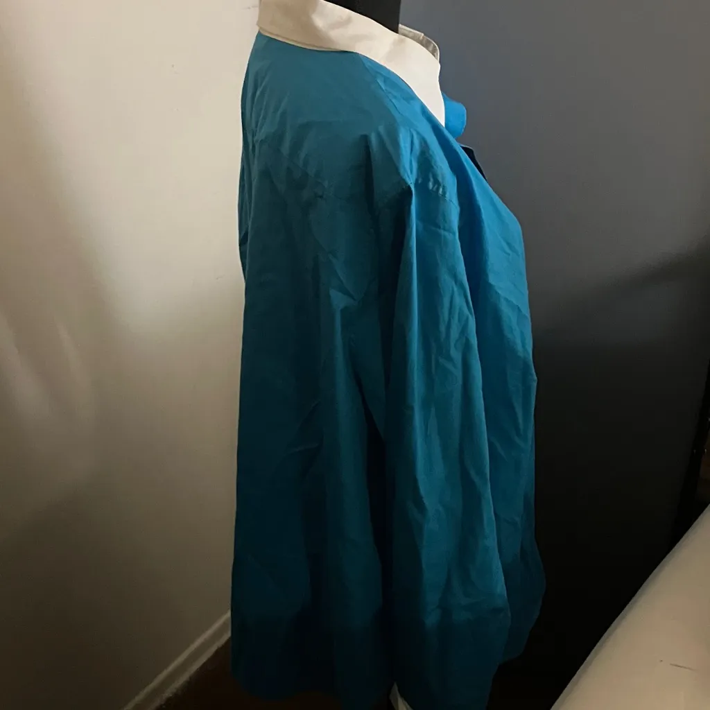 Lauren Ralph Lauren Blue Button Down Shirt - Image 4