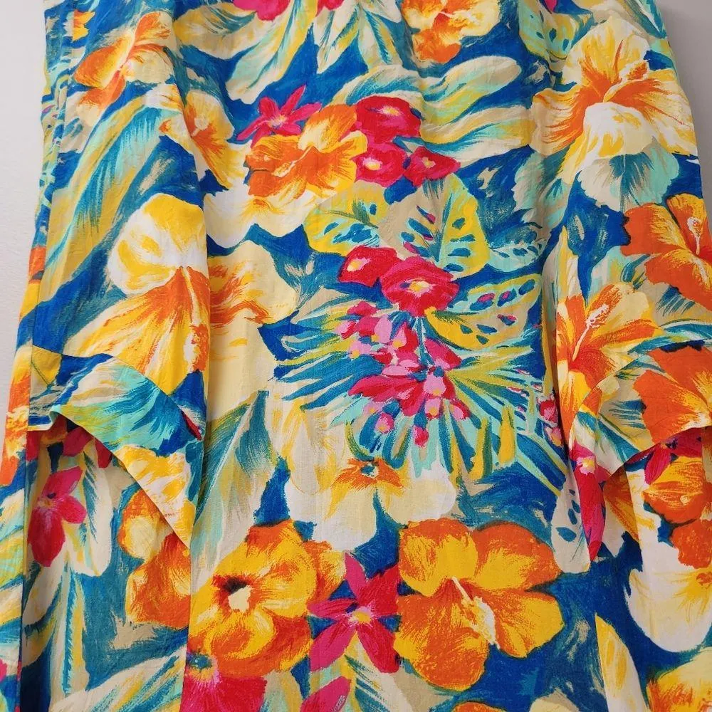 Jams World Vintage Tropical Floral Print Sundress - Image 3