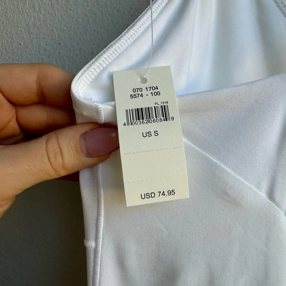 NWT Aerie Maggie White Ruffle Athletic Tennis Dress Built In Shorts Size Small - Image 6