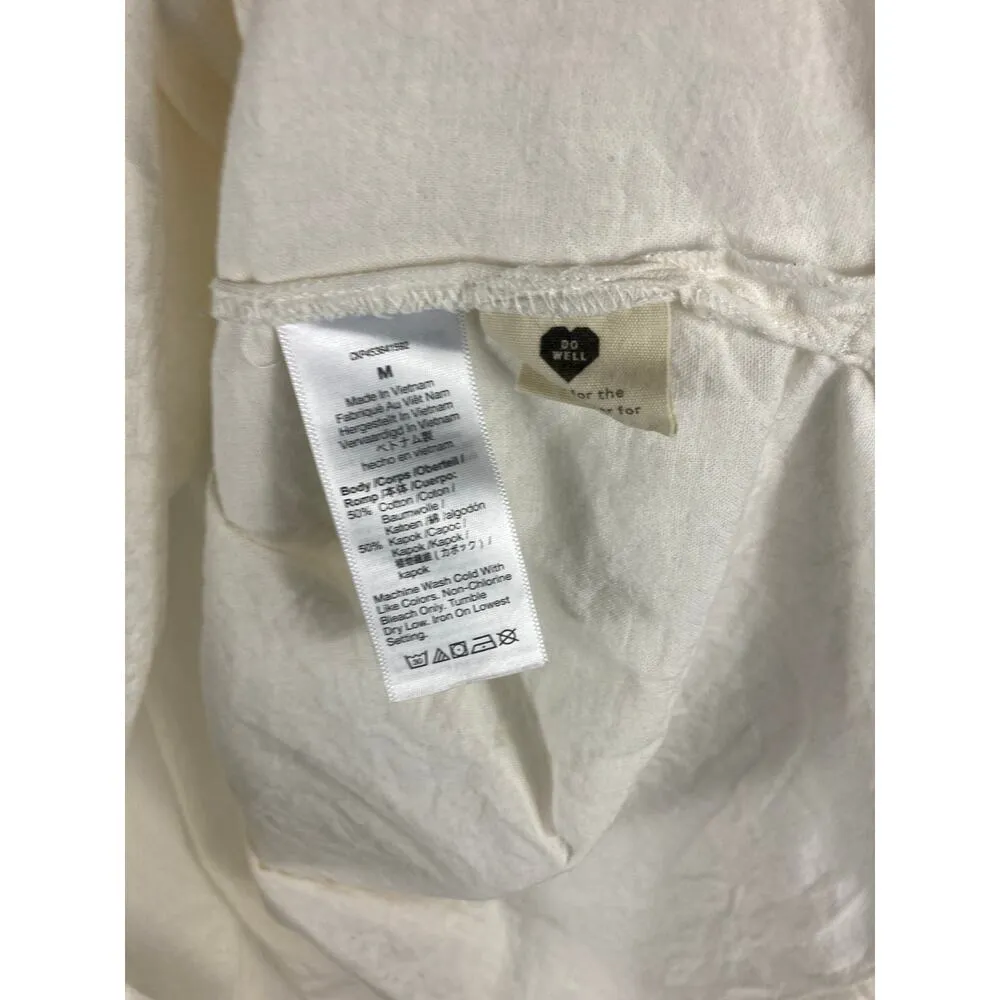 Madewell Responsible Lakeline Popover Shirt in Lakehouse Size Medium - Image 5