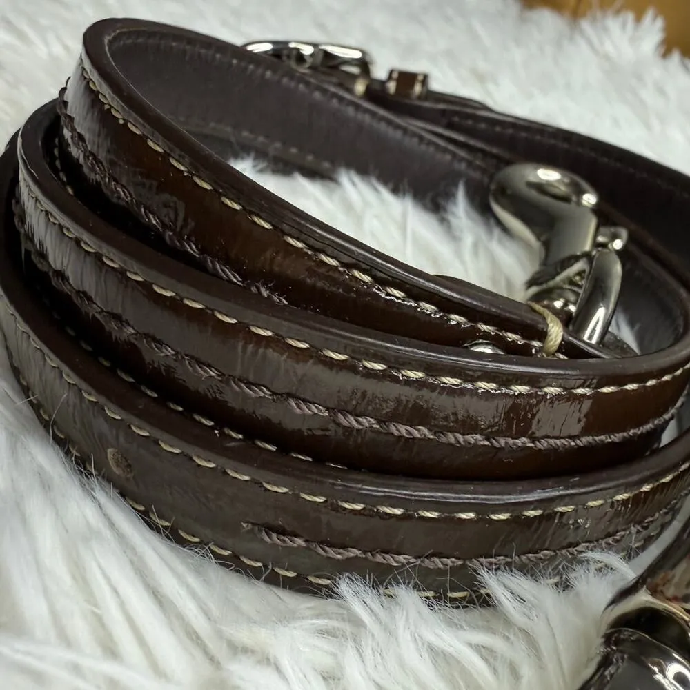 Brown Patent Leather Replacement Strap - Image 5