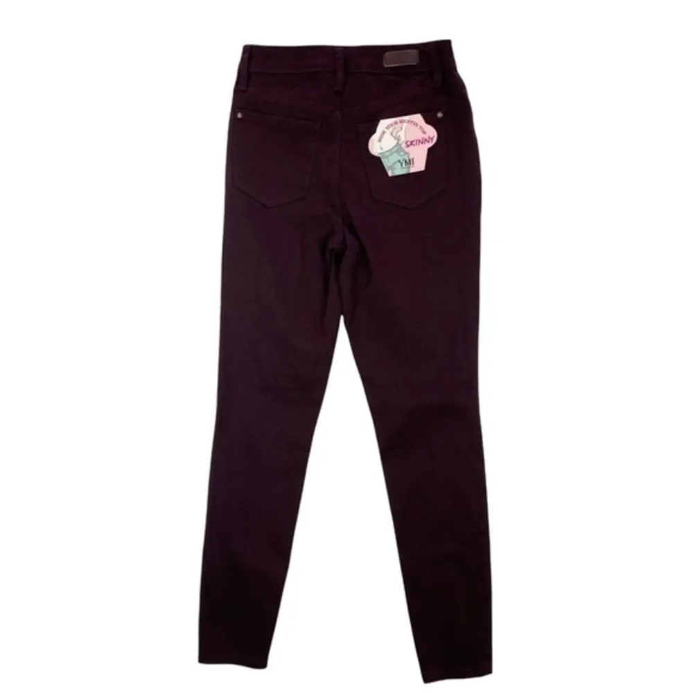 YMI Hide Your Muffin‎ Top Womens Jeans Size 3 High Rise Skinny Stretch Jegging - Image 2