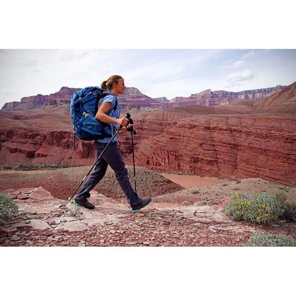 New NWT Womens Prana Pants Halle 6 Dark Khaki Tan Zip Pockets UPF 50 Convertible - Image 6