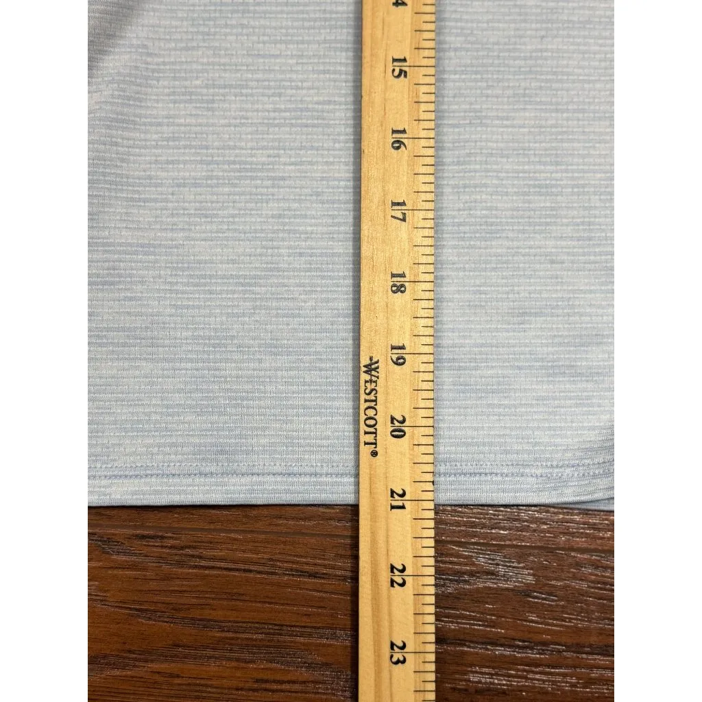 NEW Under Armour Womens HeatGear Loose Fit Blue T-Shirt Open Back Design Size S - Image 5