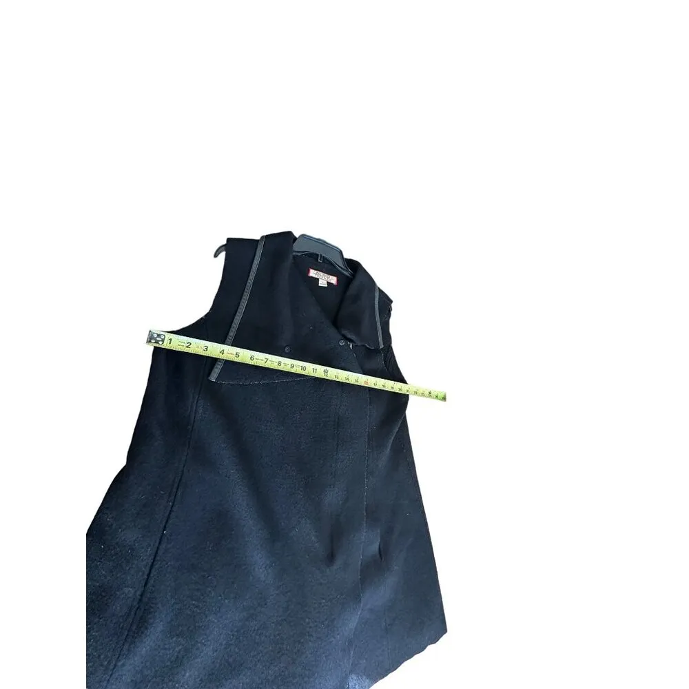 Beyond Threads Womens Alpaca Wool Blend Sleeveless Black Vest Size L - Image 14