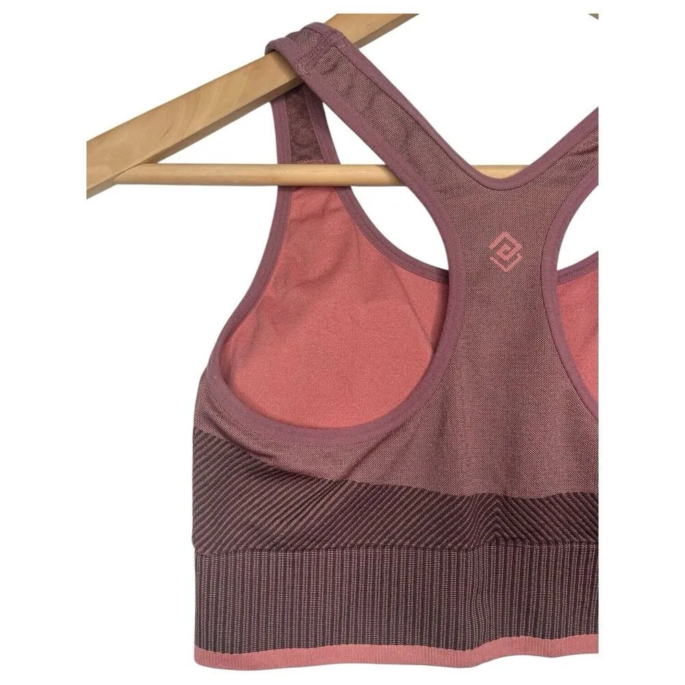 ThirdLove Sports Bra Womens S Kinetic Impact Seamless Light Padding Mauve Pink - Image 10