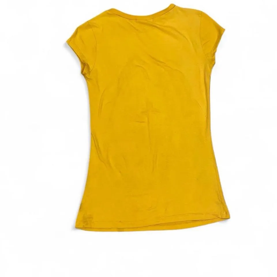 Y2k Charlotte Russe “Stay with Me” yellow graphic baby tee - Image 6