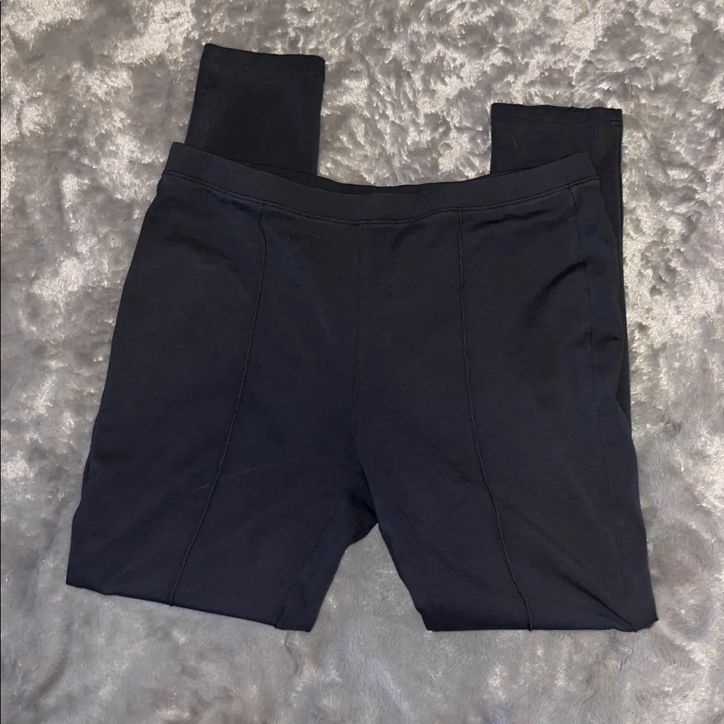 Simply Vera Vera Wang Midnight Black High-Waisted Leggings – Size L - Image 5