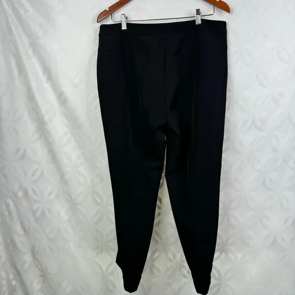 Adrianna Papell Slim Fit Cuffed Black‎ Pants SIze 12 NWT - Image 5